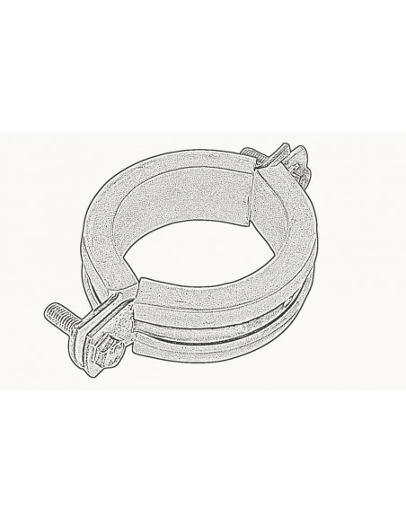 Abrazadera con base BISMAT SX Bajantes