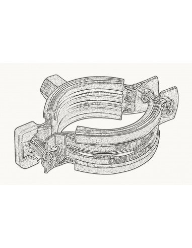 Abrazadera isofonica KSB2 M8/M10