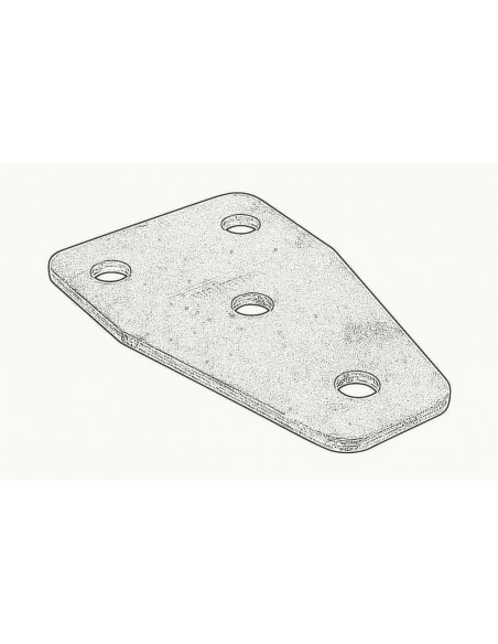 Conector T para Carril "Strut" INOX