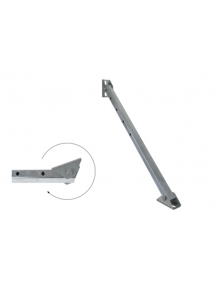 Soporte Diagonal Articulado Carril "Strut"