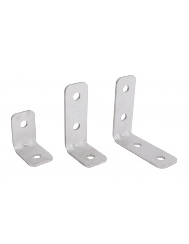 Conectores Carril 90º INOX "Strut"