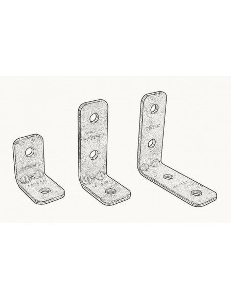 Conectores Carril 90º INOX "Strut"