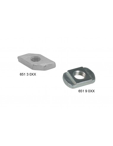 Tuercas Guia 651-436 para Carril "C"