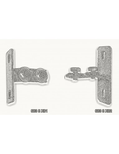 Placa Soporte de Pared Lateral "C"